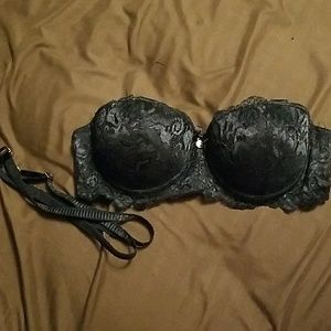Marilyn Monroe Strap(less) Sexy Black Lace Bra
